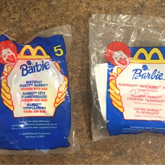 Vintage 1999/2000 McDonald’s Happy Meal Barbie Collectibles (Lot of 12) - New. - Picture 3 of 7